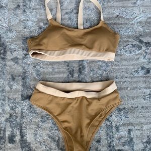 two-tone bikini
